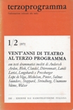 TerzoProgramma 1/2. Vent'anni di teatro al terzo programma